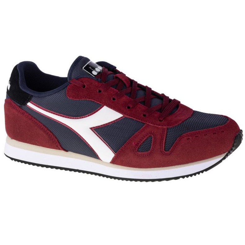 Scarpe Diadora Simple Run M 101-173745-01-C8913 bianca rosso blu navy