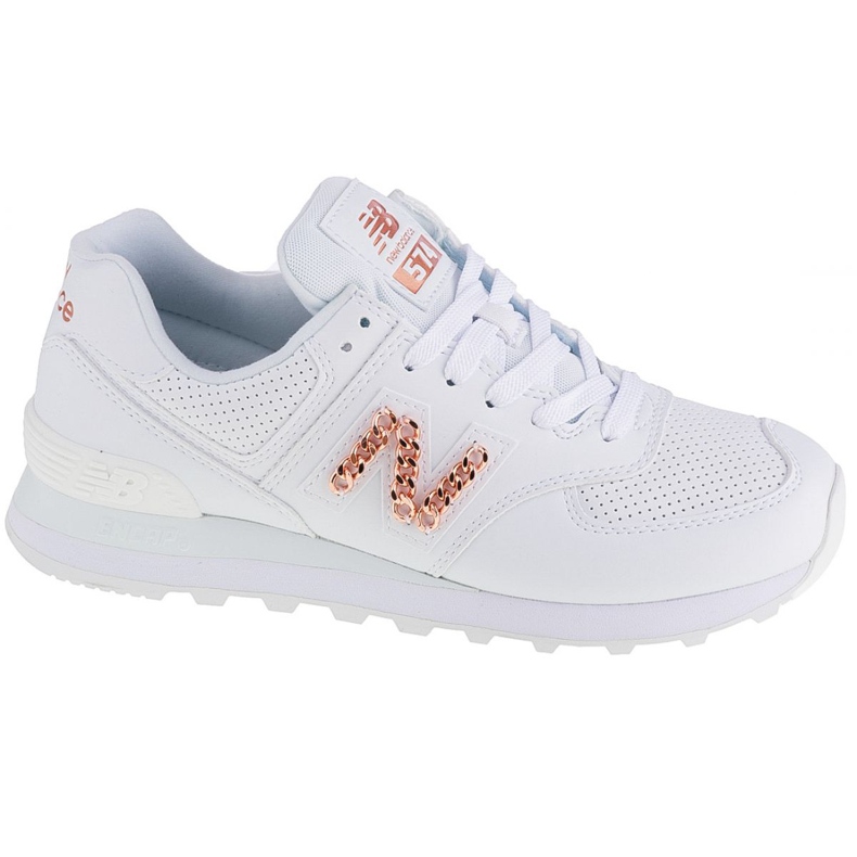 Mikasa Scarpe New Balance W WL574HNE bianca