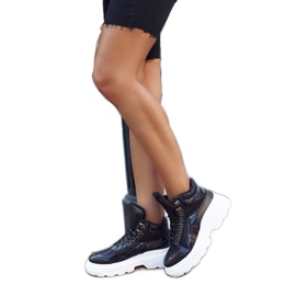 PS1 Scarpe Sportive Donna Riscaldate Nere Davan nero