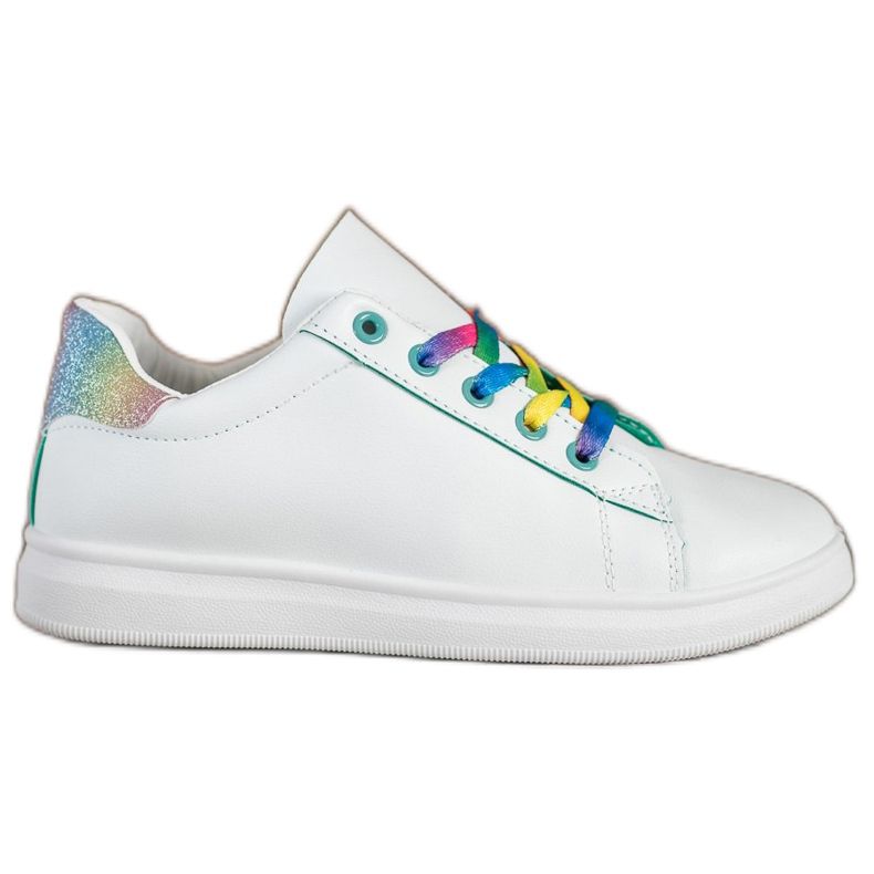SHELOVET Scarpe sportive alla moda bianco multicolore
