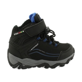 Stivali softshell con membrana American Club nero blu