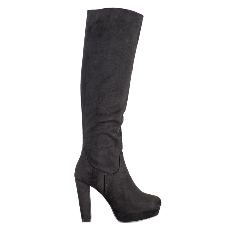 Sergio Leone Stivali sulla piattaforma nero