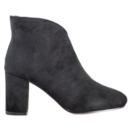 SHELOVET Stivali in camoscio nero