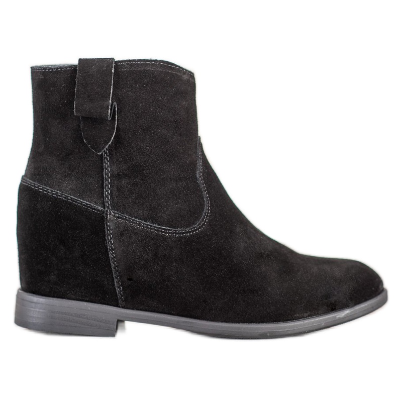 Filippo Stivaletti in pelle nero