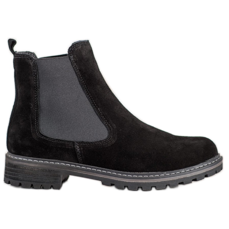 Filippo Stivaletti Chelsea in pelle nero