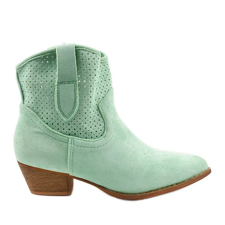 Stivali da cowboy verdi di Raithea verde