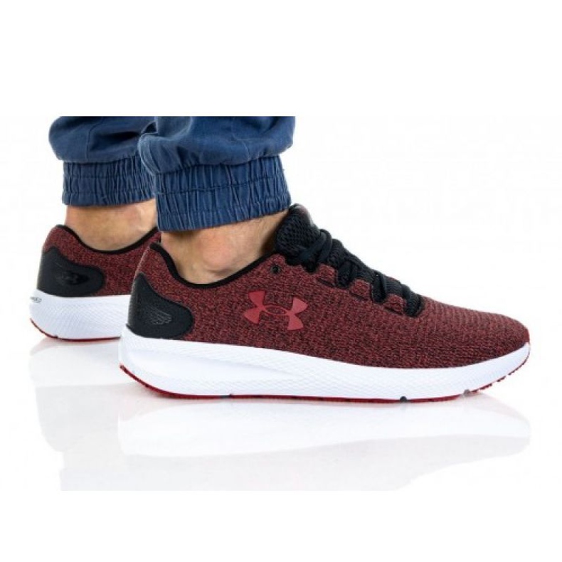 Under Armour Charged Pursuit 2 Twist M 3023 304-003 nero rosso