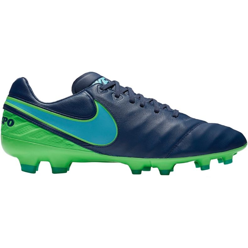 Nike Tiempo Legacy Ii Fg 819218 443 scarpe da calcio blu navy