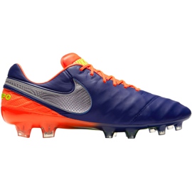 Nike Tiempo Legend Vi Fg 819177 409 scarpe da calcio blu navy