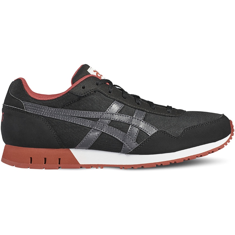 Asics Curreo HN537-9095 scarpe da uomo nero rosso