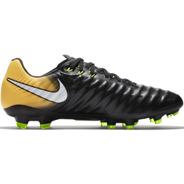 Nike Tiempo Ligera Iv Fg Jr 897725 008 scarpe da calcio nero