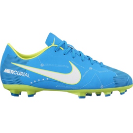 Nike Mercurial Victory 6 Neymar Fg Jr 921488 400 scarpa da calcio blu blu