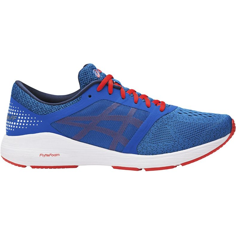 Asics Roadhawk Ff T7D2N 4206 scarpe da corsa da uomo blu