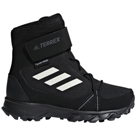 Scarpe per bambini adidas Terrex Snow Cf Cp Cw nere S80885 nero