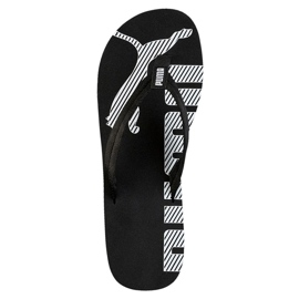 Pantofole Puma Epic Flip V2 da uomo nere e bianche 360248 03 bianco nero