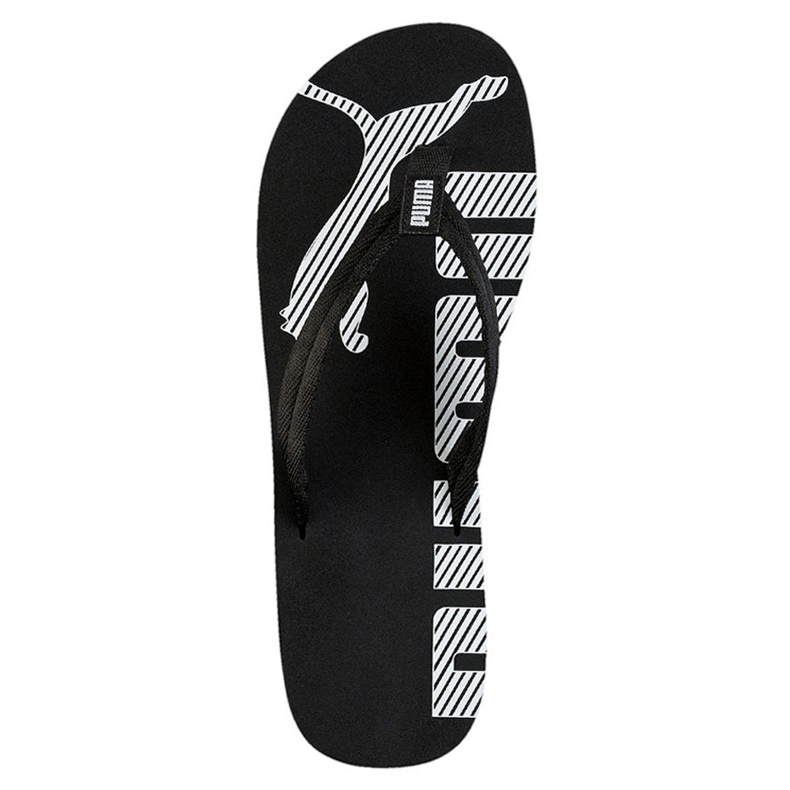 Pantofole Puma Epic Flip V2 da uomo nere e bianche 360248 03 bianca nero