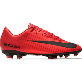 Nike Mercurial Vapor Xi Fg Jr 903594 616 scarpe da calcio multicolore rosso