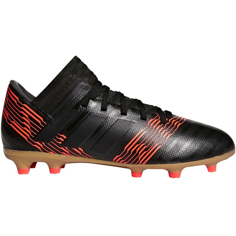 Scarpe da calcio Adidas Nemeziz 17.3 Fg Jr CP9165 nero nero