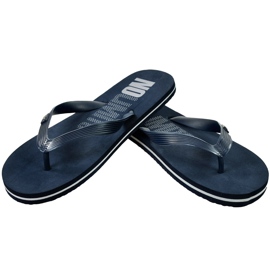 Pantofole da uomo 4F blu navy H4L18 KLM001