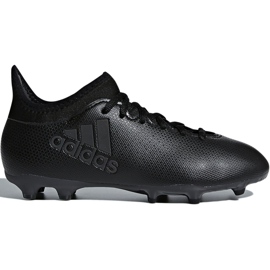 Scarpe da calcio Adidas X 17.3 Fg Jr CP8992 nero