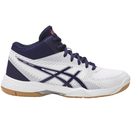 Asics Gel-Task Mt B753Y 0133 scarpe da pallavolo donna bianco
