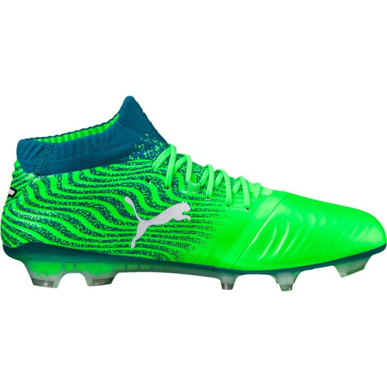 Scarpe Calcio Puma One 18.1 Fg Verde Gecko 104527 06