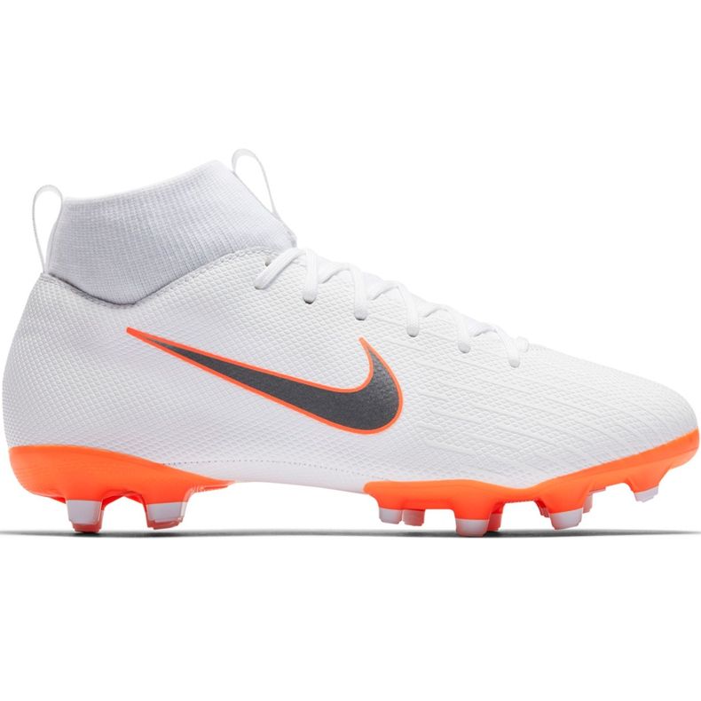 Nike Mercurial Superfly 6 Academy Mg Jr AH7337 107 scarpe da calcio multicolore bianca
