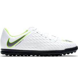 Scarpe da calcio Nike Hypervenom Phantom X 3 Club Tf Jr AJ3790 107 bianco multicolore