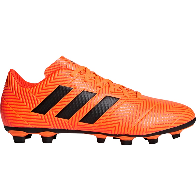 Scarpe da calcio Adidas Nemeziz 18.4 FxG DA9594 multicolore arancia