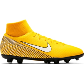 Nike Mercurial Superfly 6 Club Neymar Mg Jr AO2888 710 scarpe da calcio multicolore giallo