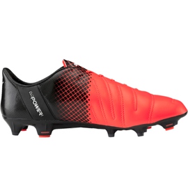 Scarpe da calcio Puma evoPower 1.3 Lth Fg 103850 01 multicolore arancia