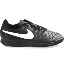 Nike Majestry Ic Jr AQ7895 017 scarpe da calcio nero