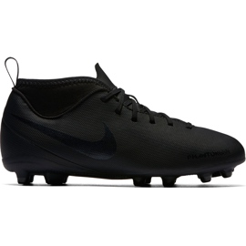 Nike Phantom Vsn Club Df Fg Jr AO3288 001 scarpe da calcio multicolore nero