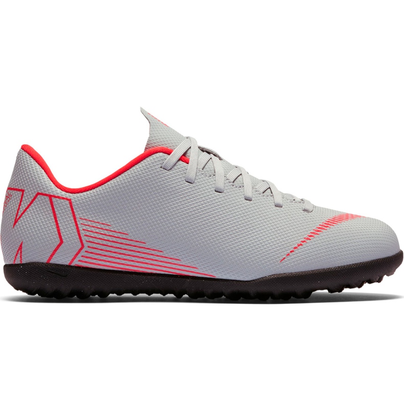 Nike Mercurial Vapor X 12 Club Tf Jr AH7355 060 scarpe da calcio multicolore grigio