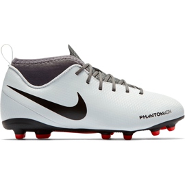 Nike Phantom Vsn Club Df Fg Mg Jr AO3288 060 scarpe da calcio multicolore bianca