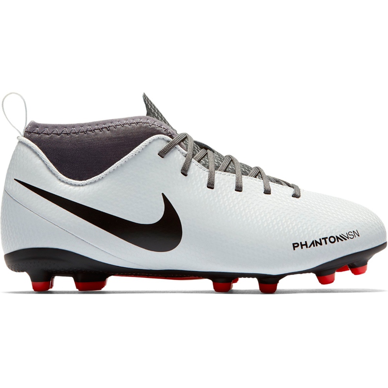 Nike Phantom Vsn Club Df Fg Mg Jr AO3288 060 scarpe da calcio multicolore bianca