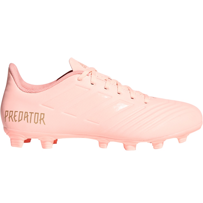 Scarpe da calcio Adidas Predator 18.4 FxG DB2008 rosa multicolore