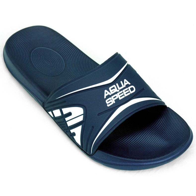 Ciabatte piscina uomo Aqua-Speed ​​Dakota, col. 10 blu navy