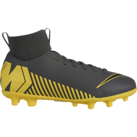 Nike Mercurial Superfly 6 Club Mg Jr AH7339 070 scarpe da calcio multicolore grigio