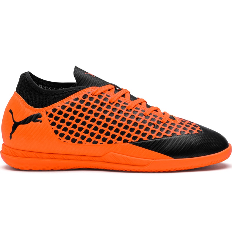 Puma Future 2.4 It Junior scarpe da calcio nero-arancio 104846 02 arancia