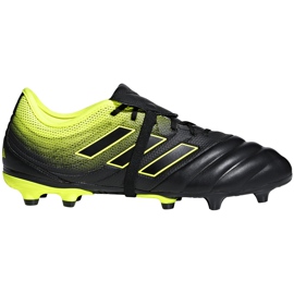 Adidas Copa Gloro 19.2 Fg scarpe da calcio nero giallo BB8089