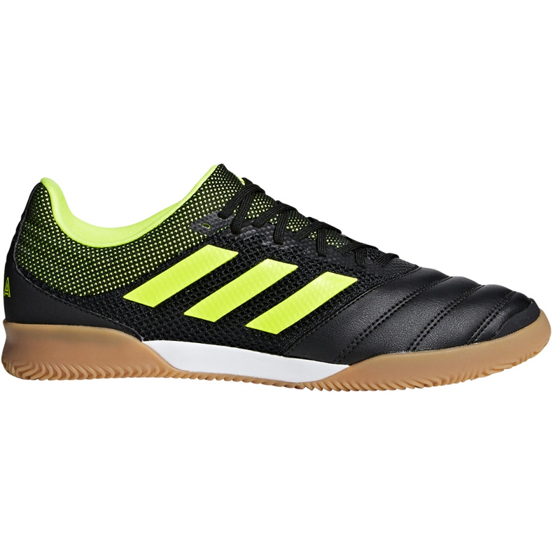 Adidas Copa 19.3 In Sala scarpe da calcio nero giallo BB8093