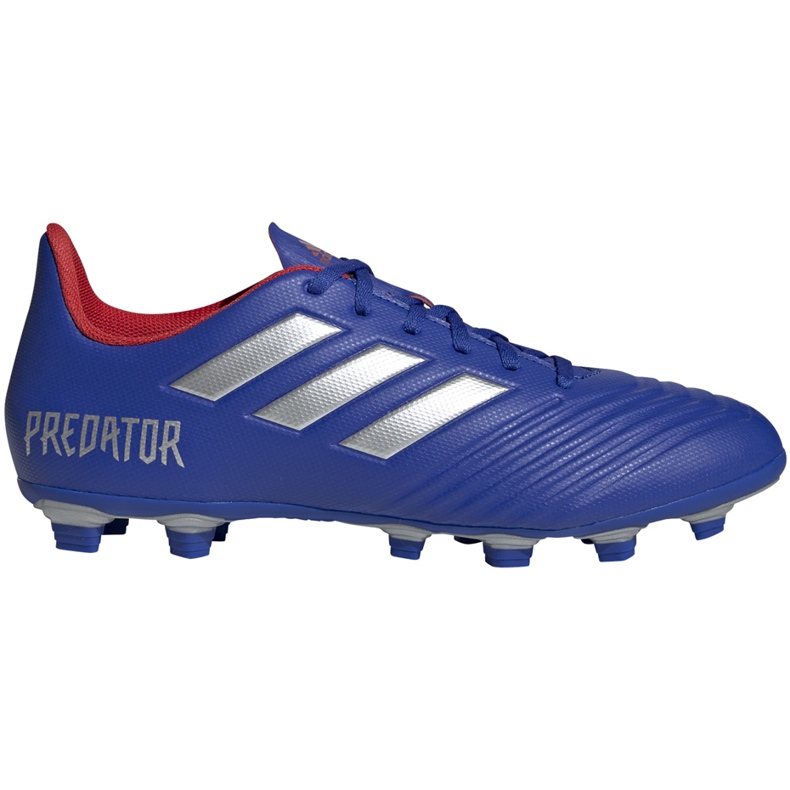 Scarpe calcio adidas Predator 19.4 FxG blu BB8113 multicolore