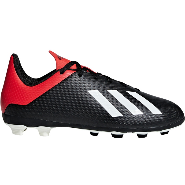 Scarpe da calcio Adidas X 18.4 FxG Jr BB9378 nero nero