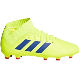 Adidas Nemeziz 18.3 Fg Jr giallo scarpe da calcio CM8505