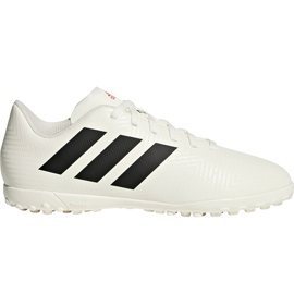 Scarpe da calcio Adidas Nemeziz 18.4 Tf Jr CM8523 multicolore bianca
