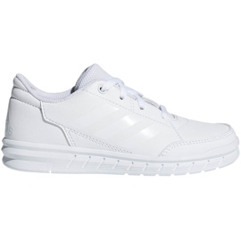 Scarpe da bambino Adidas AltaSport K bianche D96874 bianca