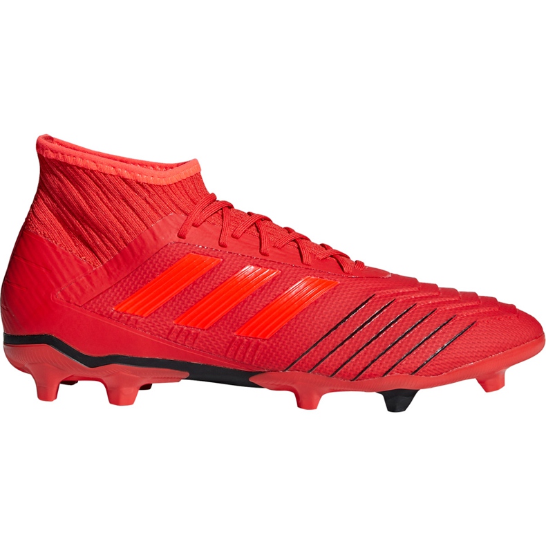 Scarpe da calcio Adidas Predator 19.2 Fg D97940 multicolore rosso