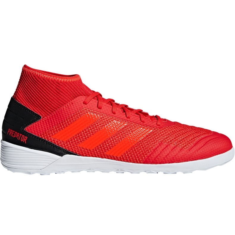 Scarpe da calcio Adidas Predator Tango 19.3 In D97965 multicolore rosso