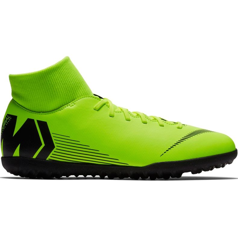 Nike Mercurial Superfly 6 Club Tf AH7372 701 scarpe da calcio multicolore verde